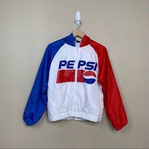 pepsi windbreaker jacket